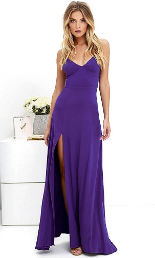 Maxi lilla kjole