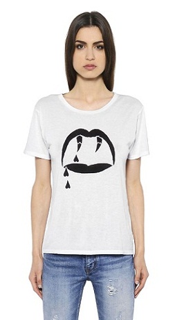 T-shirt i bomuldstop til piger