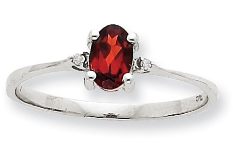 Granat Birthstone Ring