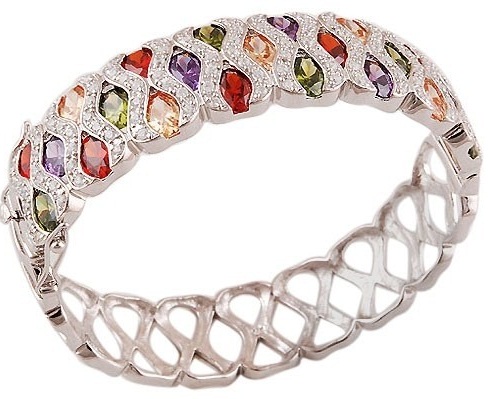sølv-armbånd-designs-sten-med-sølv-armbånd