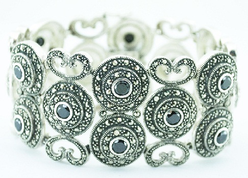 sølv-armbånd-designs-marcasit-sølv-armbånd