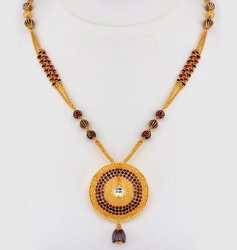 The Sun Designed Mangalsutra Design