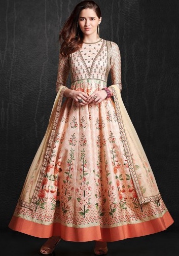 Silwar Floral Salwar Suit