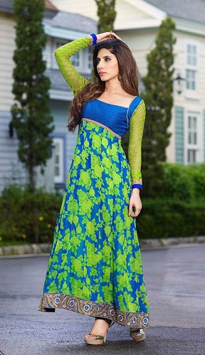 Royal Print Floral Salwar Suit