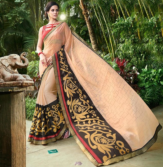 Chiffon Brasso Sarees