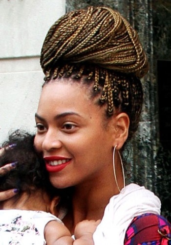 Beyonce Knowles- Flettet Up-do