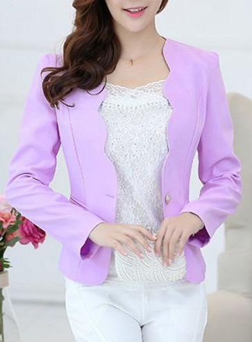 Light Purple Blazer til piger