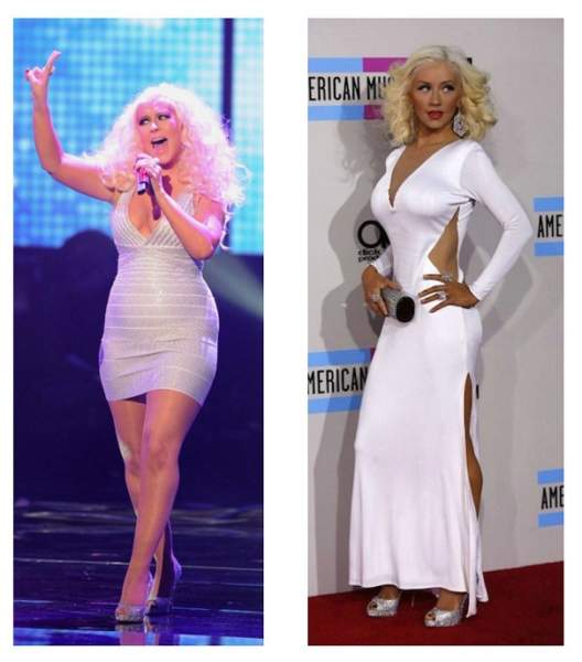 Christina Aguilera Fedt til at passe