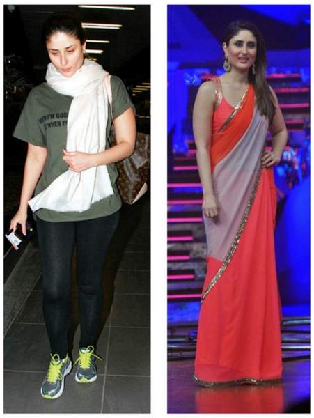 Kareena Kapoor før og efter vægttab