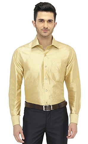 Golden Silk Dupion Shirt