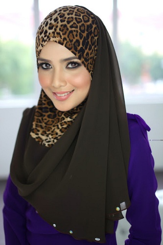 Animal Print Hijab