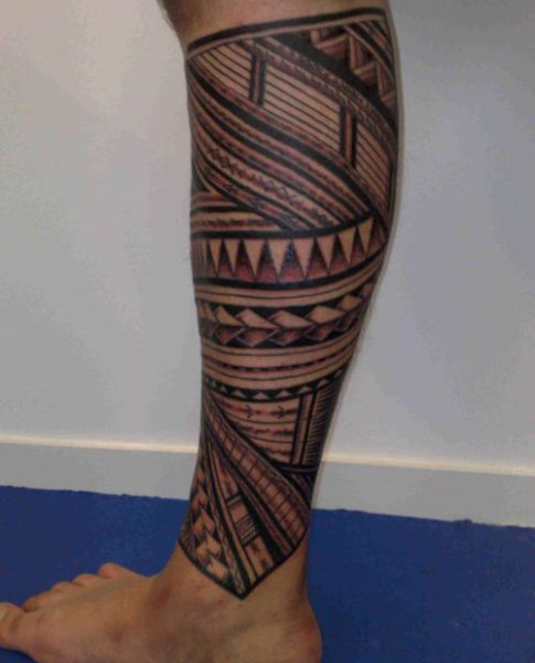 Fuld tatovering Tribal Design