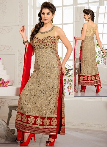 Designer Straight Salwar Suit