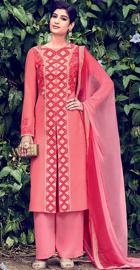 Cotton Straight Salwar Suit