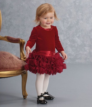 Designer Velvet Frock