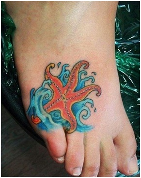 Lille fisk tatovering