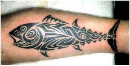 Törzsi Halak Tetoválások