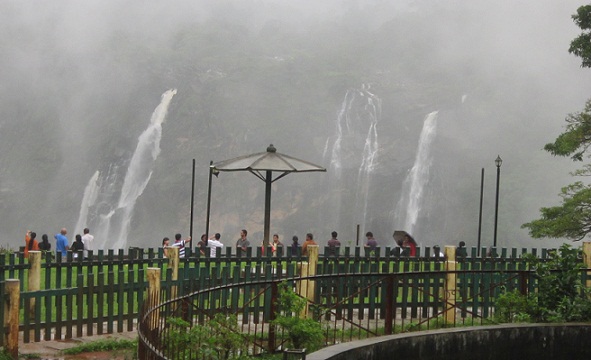 vízesések Karnatakában