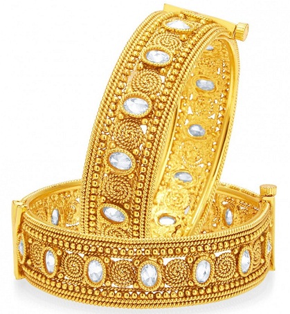 Rajasthani forgyldt armring