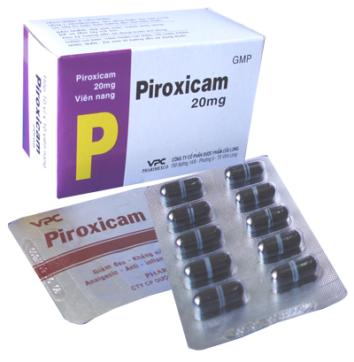 Piroxicam láz kezelésére