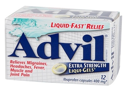 Advil kapsel til feber hos voksne