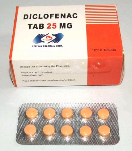 Diklofenák -nátrium (Voltaren) vírusos láz kezelésére