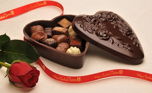 Ehető csokoládé doboz