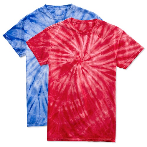 T -shirt i bomuld i farve
