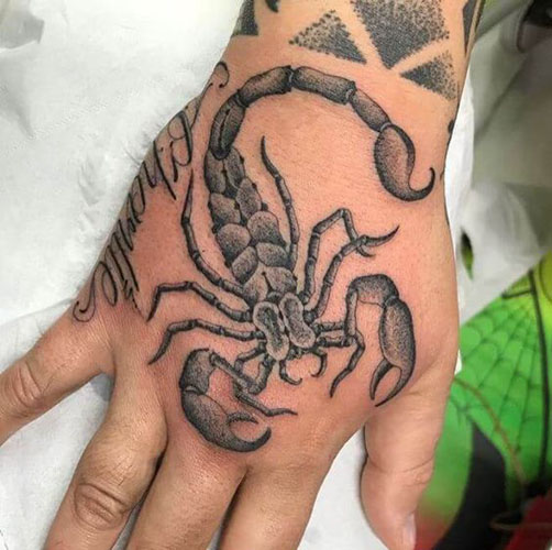 A legjobb skorpió tetoválás minták képekkel 3
