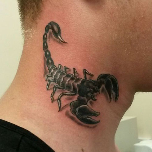 A legjobb skorpió tetoválás minták képekkel 8