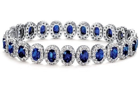 Blue Diamond Armbånd Design