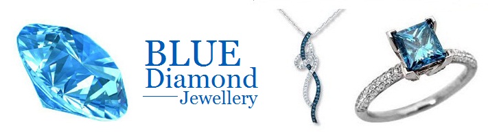 blå diamantsmykker