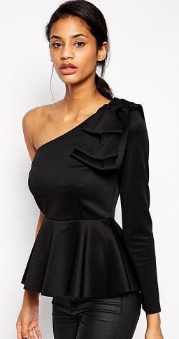 One Shoulder Party Wear Top