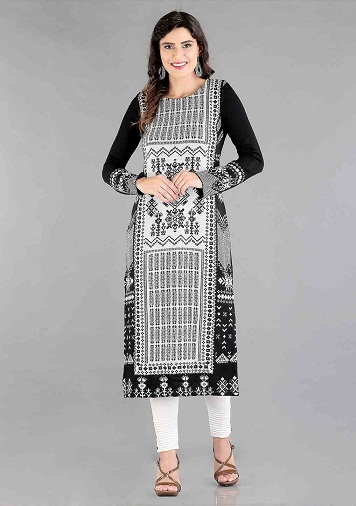 Retro uld Kurti