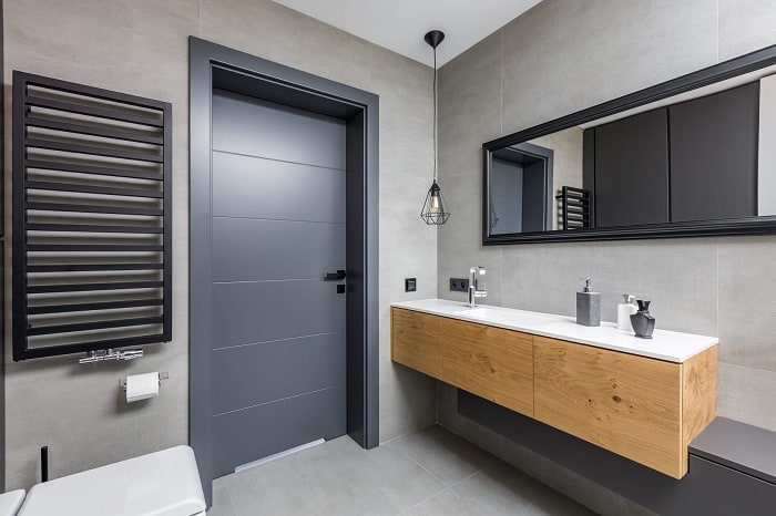 Modern fürdőszobai ajtók