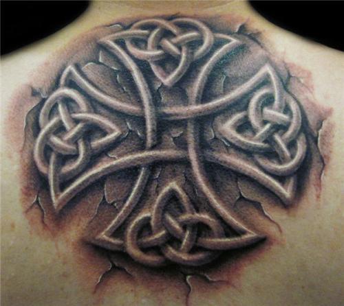 Celtic Cross tatoveringsdesign