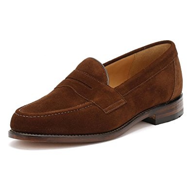 Suede Brown Loafers