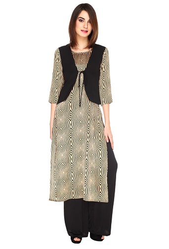 Jakke Style Long Kurti