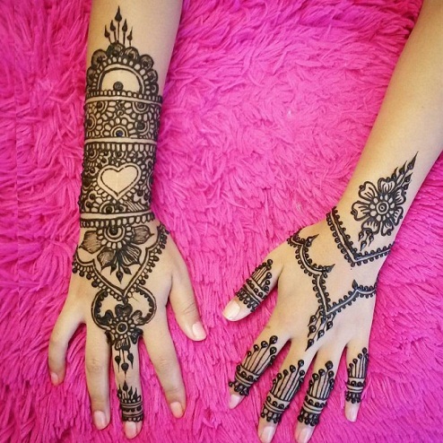 Anderledes smuk designer Mehandi