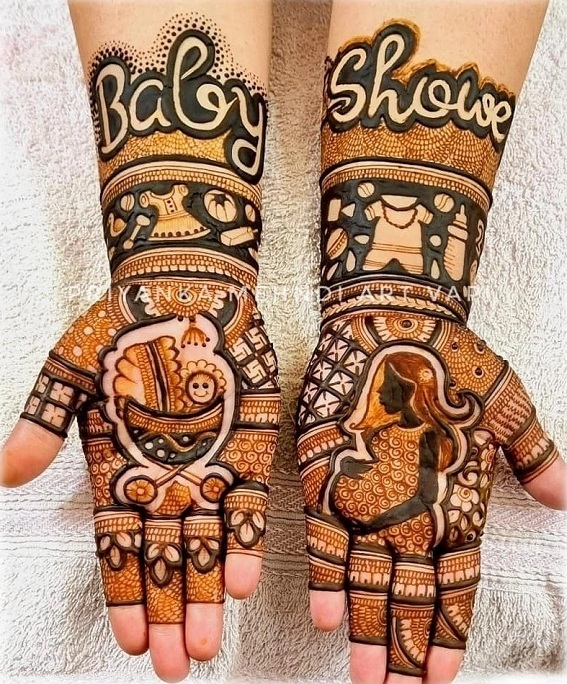 Baba zuhany Mehndi Designs