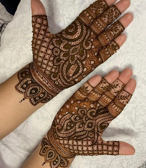 Rajasthani Designer Mehandi