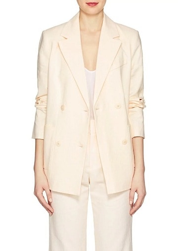 Cotton Linen Blazer Kvinder