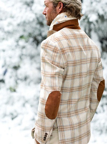 Sportsblazere med albue patch