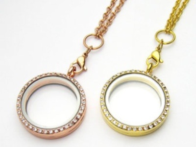 Rose Gold Locket Vedhæng