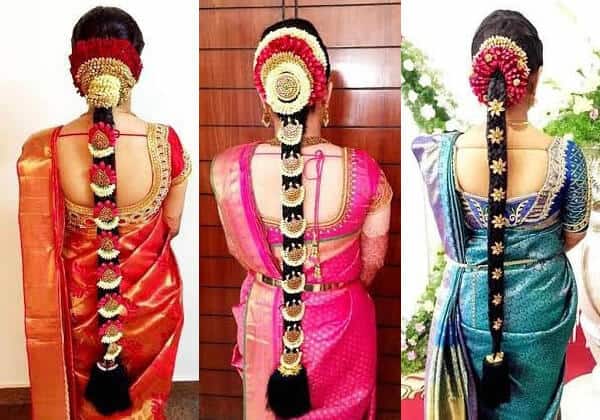 Sydindiske bryllup fletning frisurer