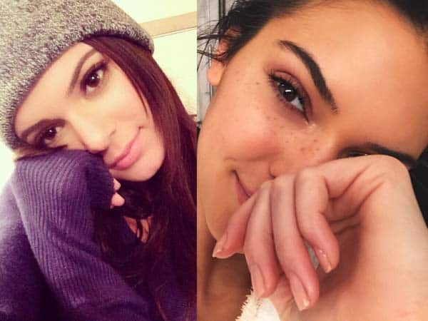 Kendall Jenner uden makeup 2