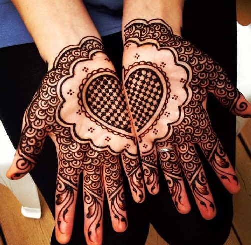 Tükrözött Khafeef Mehndi Designs