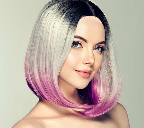 Medium Ombre Look