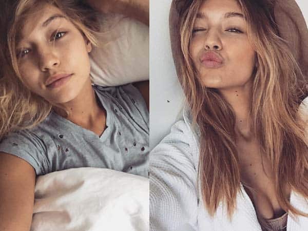 Gigi Hadid smink nélkül 13