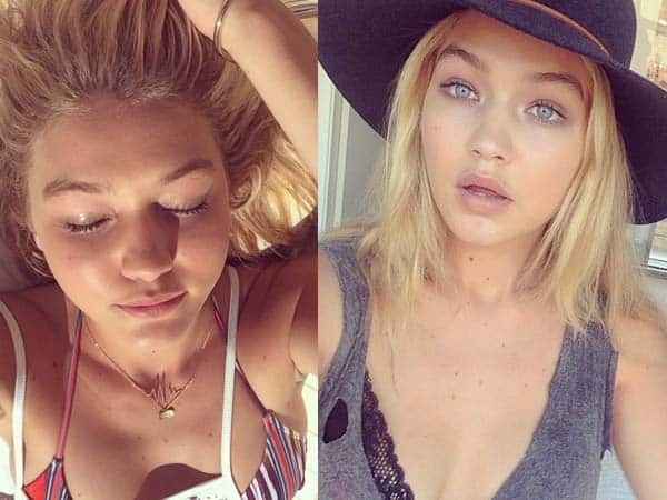 Gigi Hadid smink nélkül 6